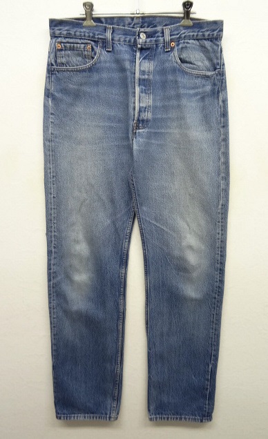 画像: 90'S LEVIS 501 デニム USA製 W34L34 (VINTAGE) 「Bottoms」 入荷しました。