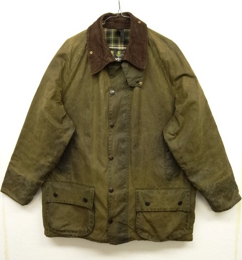 画像: 90'S BARBOUR 3クレスト 旧タグ "BEAUFORT" オイルドジャケット OLIVE イングランド製 (VINTAGE) 「Jacket」 入荷しました。