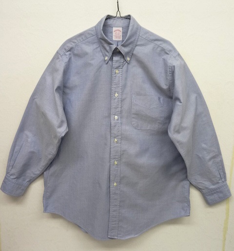 画像: 90'S BROOKS BROTHERS オックスフォード BDシャツ ブルー USA製 (VINTAGE) 「L/S Shirt」 入荷しました。