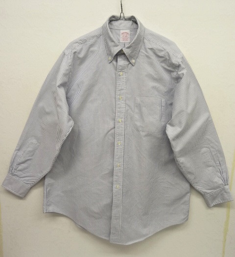 画像: 90'S BROOKS BROTHERS オックスフォード BDシャツ ストライプ USA製 (VINTAGE) 「L/S Shirt」 入荷しました。