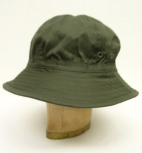 画像: 80'S フランス軍 HBT ブッシュハット OLIVE (DEADSTOCK) 「Cap」 入荷しました。