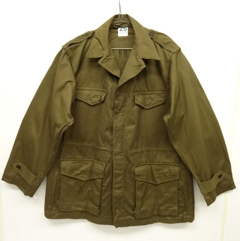 画像: 50'S フランス軍 M-47 後期型 HBT フィールドジャケット KHAKI (DEADSTOCK) 「Jacket」 入荷しました。