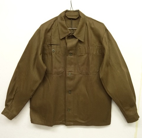 画像: 80'S チェコ軍 HBT ワークジャケット BROWN (DEADSTOCK) 「Jacket」 入荷しました。