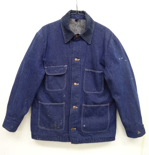 画像: 70'S WRANGLER ブランケット入り デニム カバーオール INDIGO (VINTAGE) 「Jacket」 入荷しました。