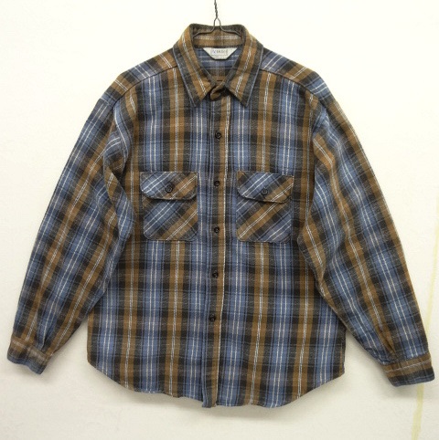 画像: 80'S FIVE BROTHER 長袖 フランネルシャツ チェック柄 USA製 (VINTAGE) 「L/S Shirt」 入荷しました。