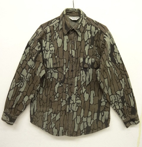 画像: 80'S FIVE BROTHER 長袖 フランネルシャツ TREBARKカモ USA製 (VINTAGE) 「L/S Shirt」 入荷しました。