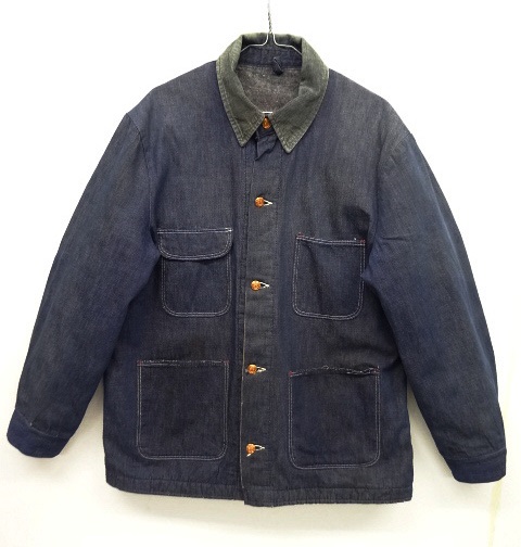画像: 70'S WRANGLER ブランケット入り デニム カバーオール DK INDIGO (VINTAGE) 「Jacket」 入荷しました。