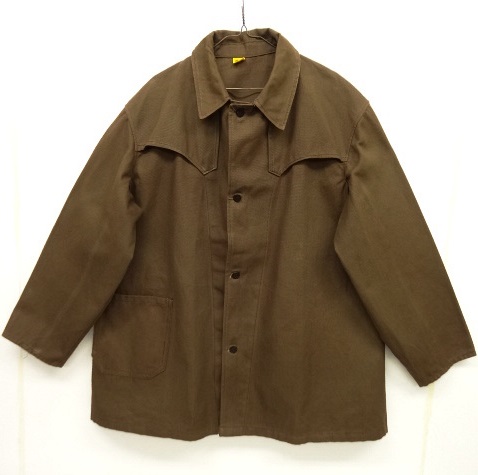 画像: UNKNOWN キャンバス ワークコート 13STARボタン (DEADSTOCK) 「Jacket」 入荷しました。