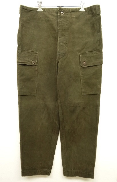 画像: 50'S オランダ軍 フィールドパンツ MODIFIED 86x80 (VINTAGE) 「Bottoms」 入荷しました。