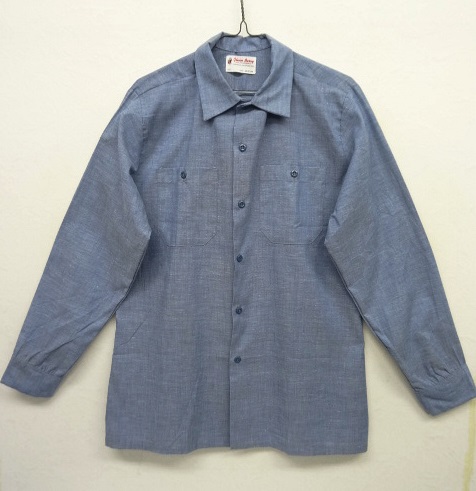 画像: 70'S GLENN BERRY ネップ入り シャンブレーシャツ (DEADSTOCK) 「L/S Shirt」 入荷しました。