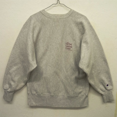 画像: 90'S CHAMPION 刺繍タグ リバースウィーブ グレー USA製 (VINTAGE) 「Sweat Shirt」 入荷しました。