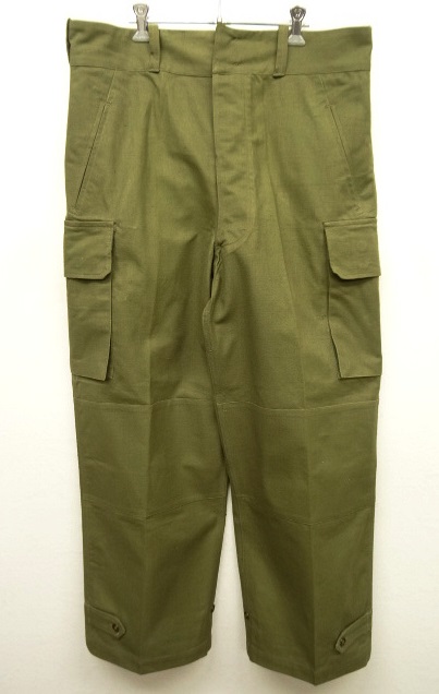 画像: 50'S フランス軍 M47 フィールドパンツ 前期型 KHAKI サイズ25 (DEADSTOCK) 「Bottoms」 入荷しました。