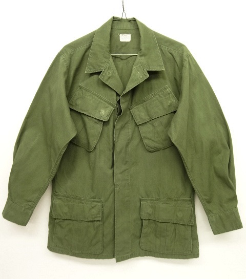 画像: 60'S アメリカ軍 US ARMY "JUNGLE FATIGUE 4th" リップストップ ファティーグジャケット S-R (VINTAGE) 「Jacket」 入荷しました。