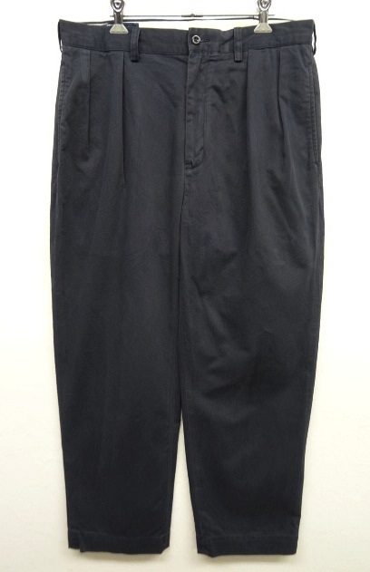画像: 90'S RALPH LAUREN "ANDREW PANT" ツープリーツ チノパンツ NAVY (VINTAGE) 「Bottoms」 入荷しました。