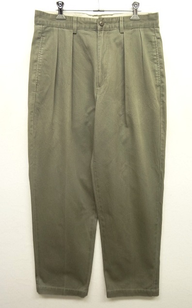 画像: 90'S RALPH LAUREN "ANDREW PANT" ツープリーツ チノパンツ KHAKI USA製 (VINTAGE) 「Bottoms」 入荷しました。