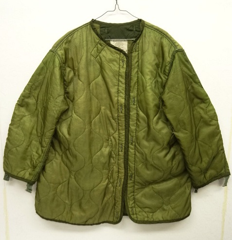 画像: 70'S アメリカ軍 US ARMY M65パーカー用 キルティング ライナージャケット (VINTAGE) 「Jacket」 入荷しました。