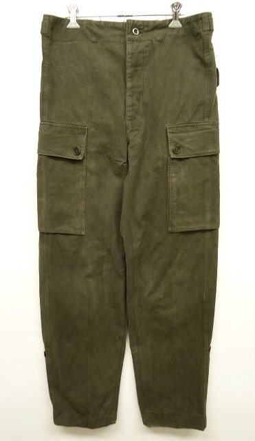 画像: 50'S オランダ軍 フィールドパンツ MODIFIED 78x80 (VINTAGE) 「Bottoms」 入荷しました。