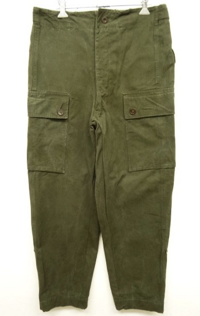 画像: 50'S オランダ軍 フィールドパンツ MODIFIED 74x75 (VINTAGE) 「Bottoms」 入荷しました。