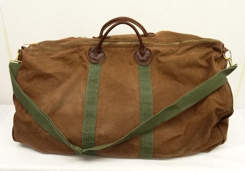 画像: 70'S LL Bean "TM表記ギザタグ" キャンバス/レザー ダッフルバッグ TALONジップ USA製 (VINTAGE) 「Bag」 入荷しました。