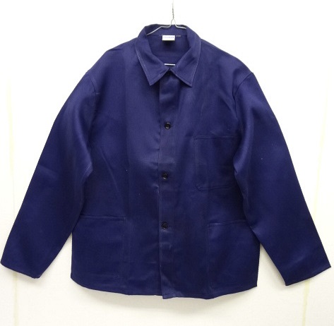 画像: 60'S ALFOLUX フレンチワーク カバーオール ワークジャケット INDIGO (DEADSTOCK) 「Jacket」 入荷しました。