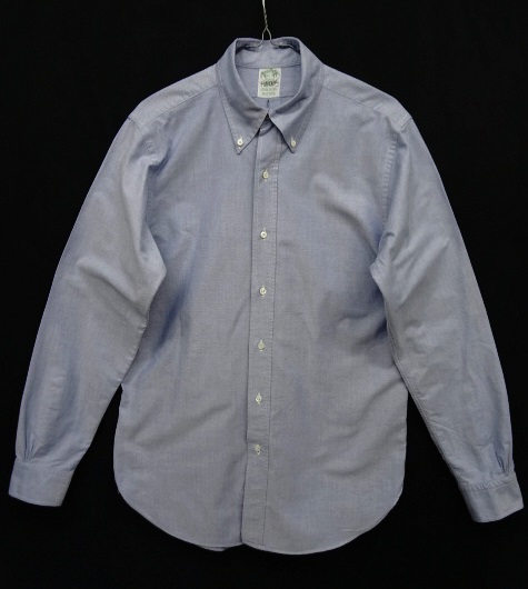 画像: 90'S BROOKS BROTHERS オックスフォード BDシャツ ブルー USA製 (VINTAGE) 「L/S Shirt」 入荷しました。