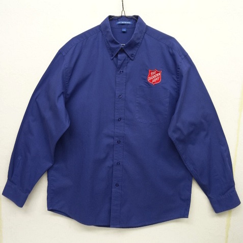 画像: THE SALVATION ARMY オフィシャル BDシャツ BLUE (NEW) 「L/S Shirt」 入荷しました。