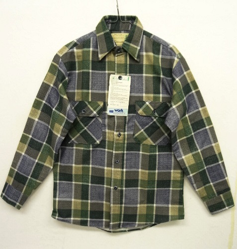 画像: 70'S SEARS "FIELDMASTER" プリントネルシャツ フラッシャー付き (DEADSTOCK) 「L/S Shirt」 入荷しました。