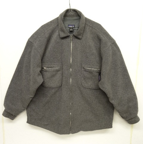 画像: 90'S PATAGONIA 裏地付き フリースシャツ グレー USA製 (VINTAGE) 「Jacket」 入荷しました。