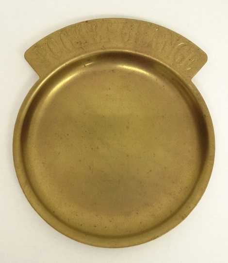 画像: ブラス製 POCKET CHANGE マネートレイ 小物入れ (ANTIQUE) 「Antique Goods」 入荷しました。
