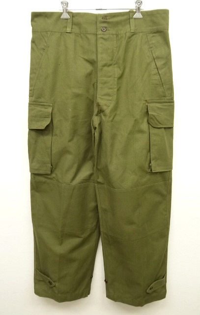 画像: 50'S フランス軍 M47 フィールドパンツ 前期型 OLIVE サイズ25 (DEADSTOCK) 「Bottoms」 入荷しました。