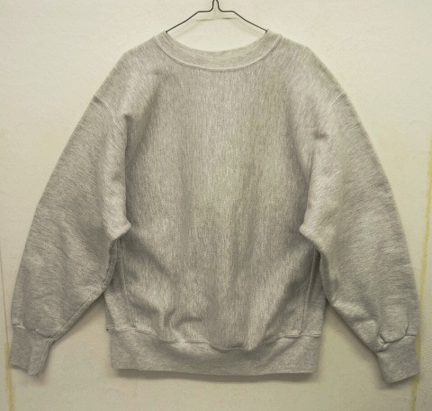 画像: 90'S RUGGED SWEATS リバースウィーブ 杢グレー USA製 (VINTAGE) 「Sweat Shirt」 入荷しました。