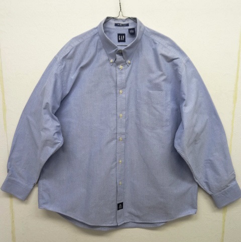 画像: 90'S-00'S GAP "THE BIG OXFORD" ビッグシルエット BDシャツ (VINTAGE) 「L/S Shirt」 入荷しました。