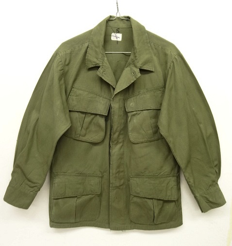 画像: 70'S アメリカ軍 US ARMY "JUNGLE FATIGUE 4th" リップストップ ファティーグジャケット S-SHORT (VINTAGE) 「Jacket」 入荷しました。