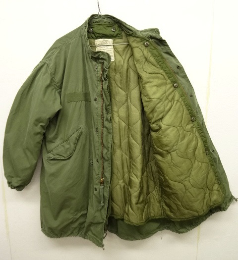 画像: 70'S アメリカ軍 US ARMY "ライナー付き" M-65 フィッシュテールパーカー MEDIUM (VINTAGE) 「Jacket」 入荷しました。