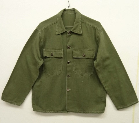画像: 40'S アメリカ軍 US ARMY 月桂樹ドーナツボタン ユーティリティシャツ (VINTAGE) 「L/S Shirt」 入荷しました。