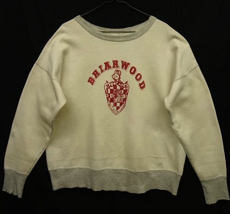 画像: 50'S UNKNOWN セットインスリーブ 染み込みプリント スウェットシャツ ツートンカラー (VINTAGE) 「Sweat Shirt」 入荷しました。