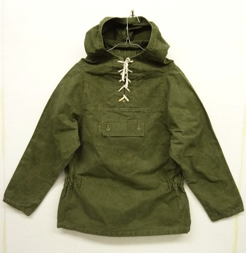 画像: 60'S ユーロ レースアップ コットン アノラック パーカー OLIVE (VINTAGE) 「Jacket」 入荷しました。