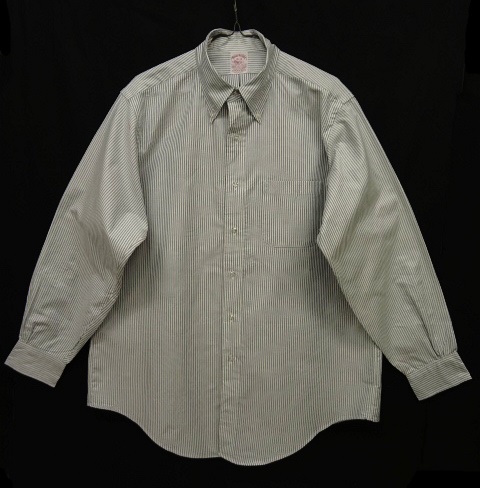 画像: 90'S BROOKS BROTHERS オックスフォード BDシャツ ブルーストライプ USA製 (VINTAGE) 「L/S Shirt」 入荷しました。
