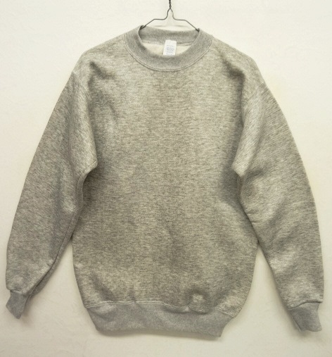 画像: 80'S UNKNOWN クルーネック スウェットシャツ ヘザーグレー USA製 (DEADSTOCK) 「Sweat Shirt」 入荷しました。