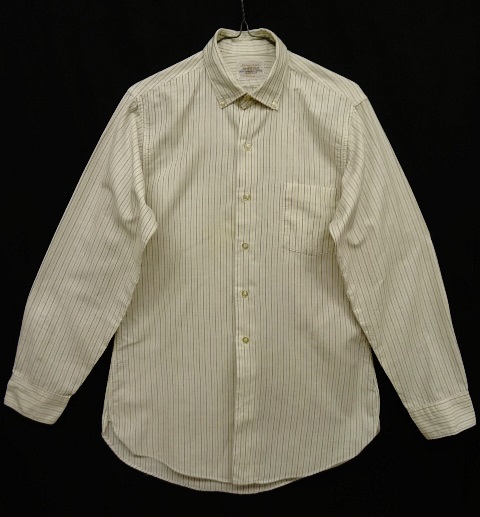 画像: 60'S TOWN CRAFT マチ付き BDシャツ ストライプ (VINTAGE) 「L/S Shirt」 入荷しました。