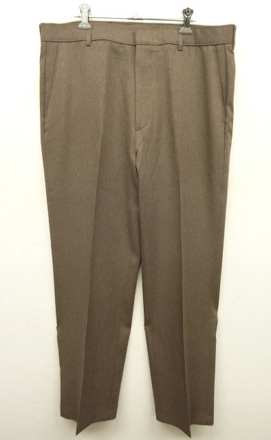 画像: 80'S LEVIS "ACTION SLACKS" スラックス TALONジップ ライトブラウン (VINTAGE) 「Bottoms」 入荷しました。