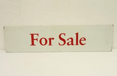 画像: FOR SALE 両面ペイント ウッドサイン 看板 (ANTIQUE) 「Antique Goods」 入荷しました。