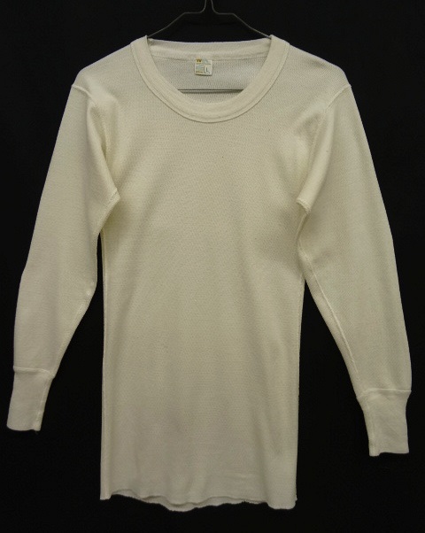 画像: 70'S JC PENNEY サーマル 長袖 Tシャツ オフホワイト (DEADSTOCK) 「T-Shirt」 入荷しました。
