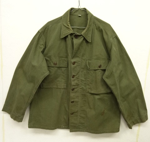 画像: 40'S アメリカ軍 US ARMY M43 ガスフラップ付き HBT ジャケット 44R (VINTAGE) 「Jacket」 入荷しました。