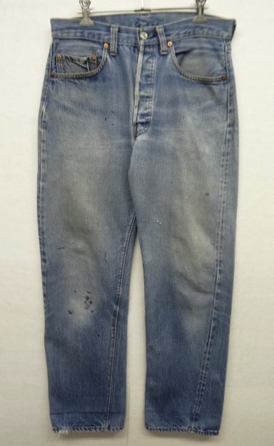 画像: 80'S LEVIS 501 "ボタン裏6" 赤耳 デニム USA製 W32L34 (VINTAGE) 「Bottoms」 入荷しました。