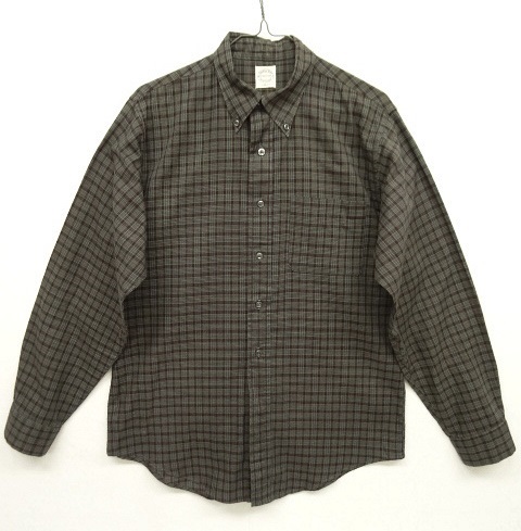 画像: 60'S PURITAN "6ボタン" 3点留め BDシャツ チェック柄 (VINTAGE) 「L/S Shirt」 入荷しました。