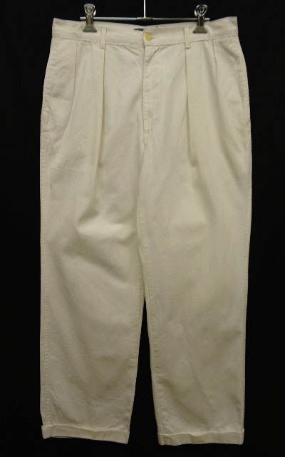 画像: 80'S RALPH LAUREN ツープリーツ チノパンツ 42TALONジップ USA製 (VINTAGE) 「Bottoms」 入荷しました。