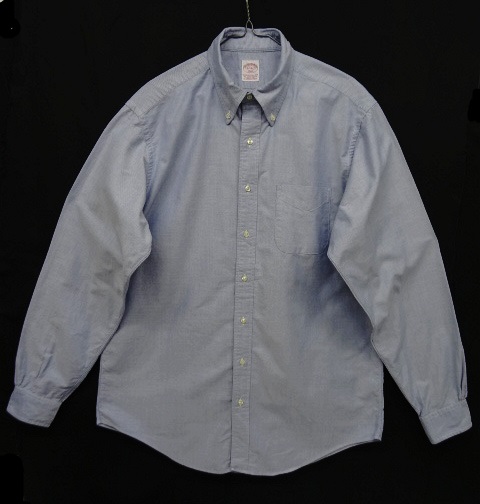 画像: 90'S BROOKS BROTHERS オックスフォード BDシャツ ブルー USA製 (VINTAGE) 「L/S Shirt」 入荷しました。