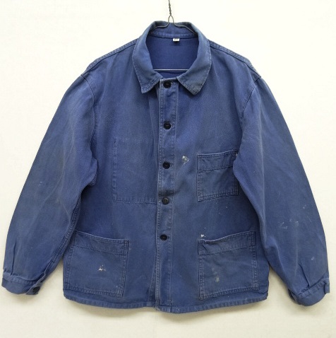 画像: 60'S PIGEON VOYAGEUR フレンチワーク ワークジャケット カバーオール LT BLUE フランス製 (VINTAGE) 「Jacket」 入荷しました。