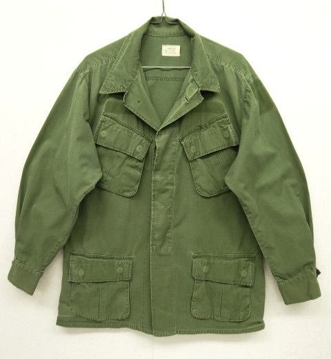 画像: 60'S アメリカ軍 US ARMY "JUNGLE FATIGUE 4th" リップストップ ファティーグジャケット M-R (VINTAGE) 「Jacket」 入荷しました。